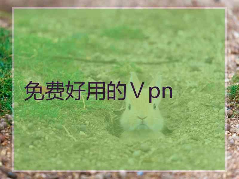 免费好用的Ⅴpn