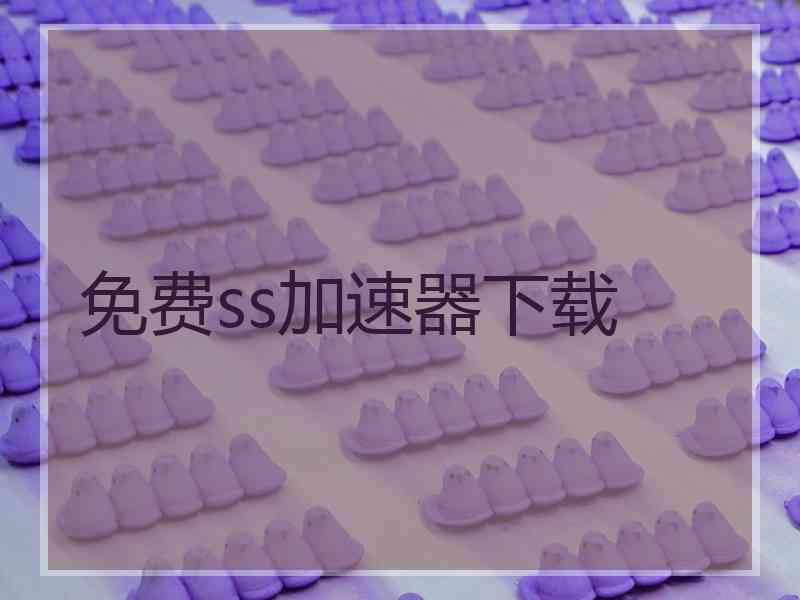 免费ss加速器下载