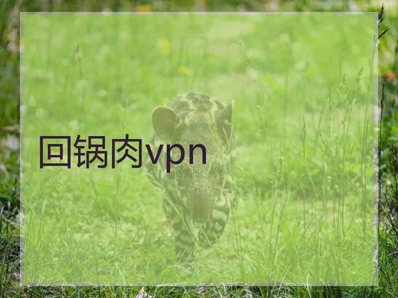 回锅肉vpn